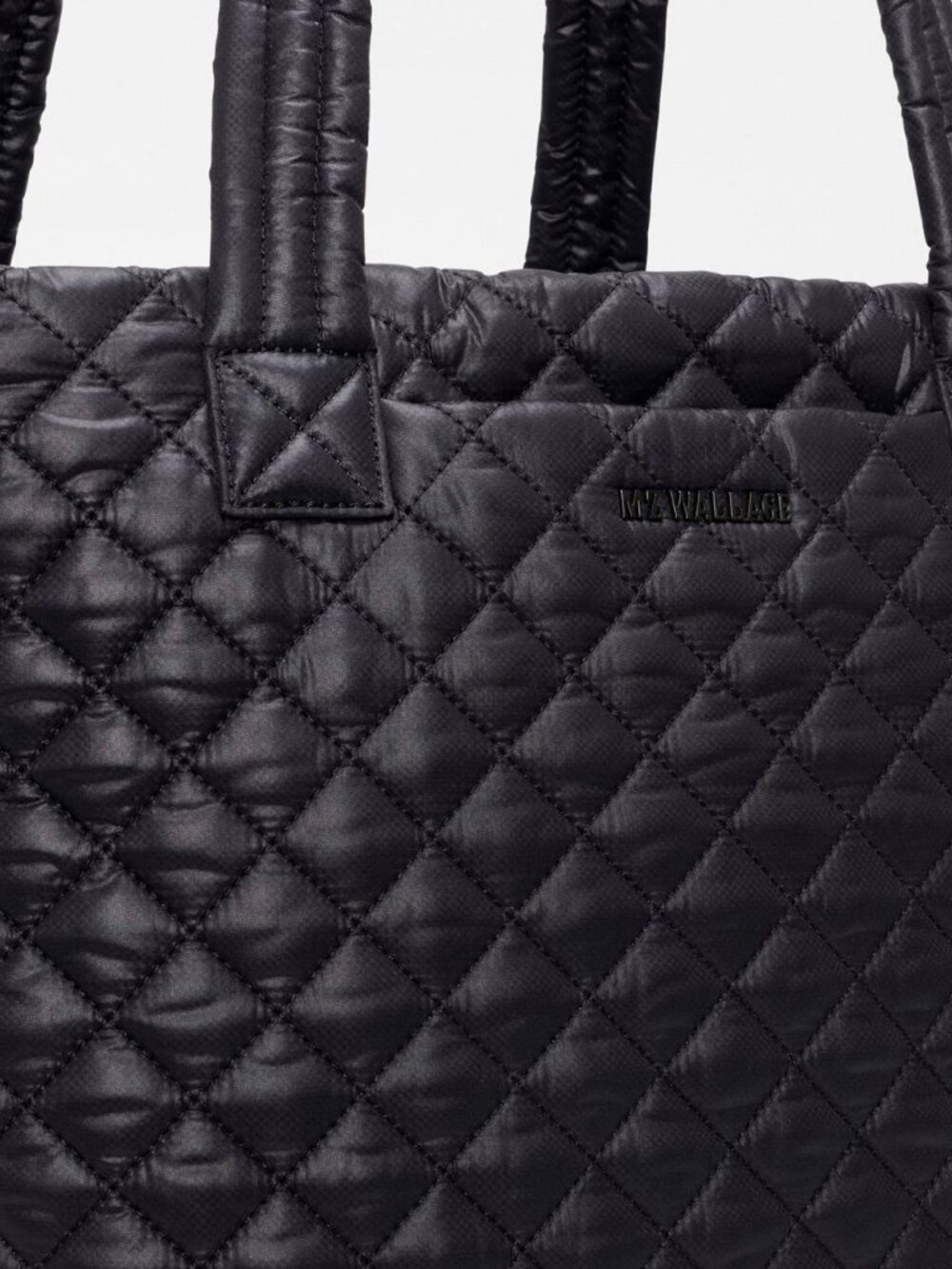 MZ Wallace Black Quilted Tote Bag - Picture 5 of 9